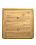 YK008 Two Drawer Bedside